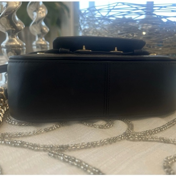 Coach Blake 20 Crossbody  Black Pebbled Leather Gold Hardware - Picture 4 of 8